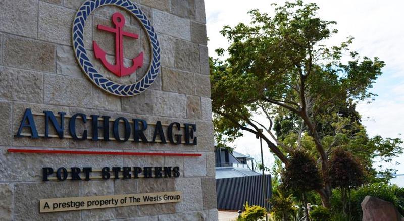 Hotel Anchorage Port Stephens Corlette Exterior foto